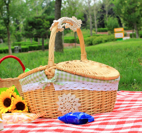 Wicker Basket - S - Yorkn Inc✅