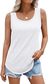 Womens Loose Fit Casual Tank Top - Yorkn Inc✅