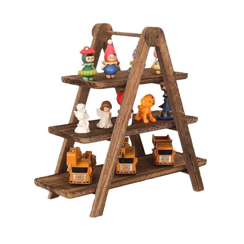 Wood 3 Tier Serving Tray - Yorkn Inc✅