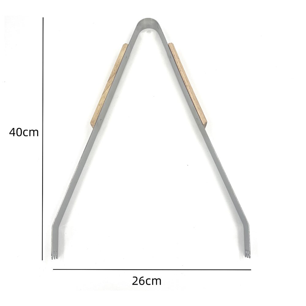 Wood Bbq Tong - Yorkn Inc✅
