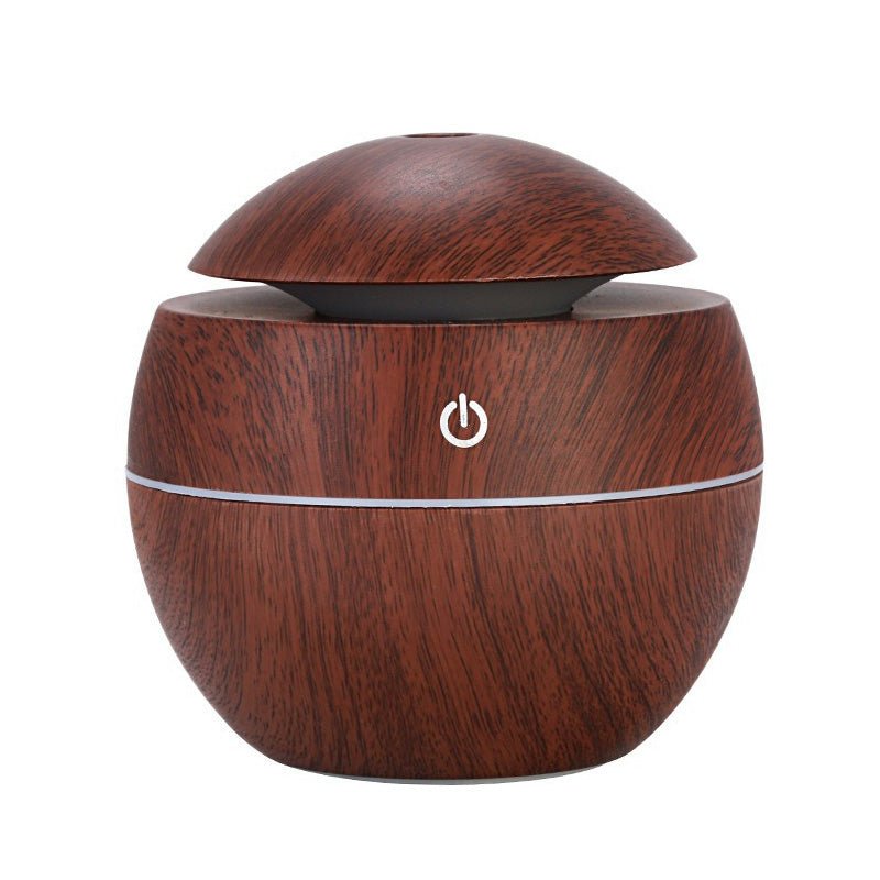Wood Grain Round Mushroom Humidifier - Yorkn Inc✅