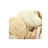 Wood Tray Natural Loofah Bath Set - Yorkn Inc✅