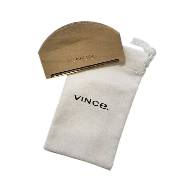 Wooden Lint Remover With Pouch - Yorkn Inc✅