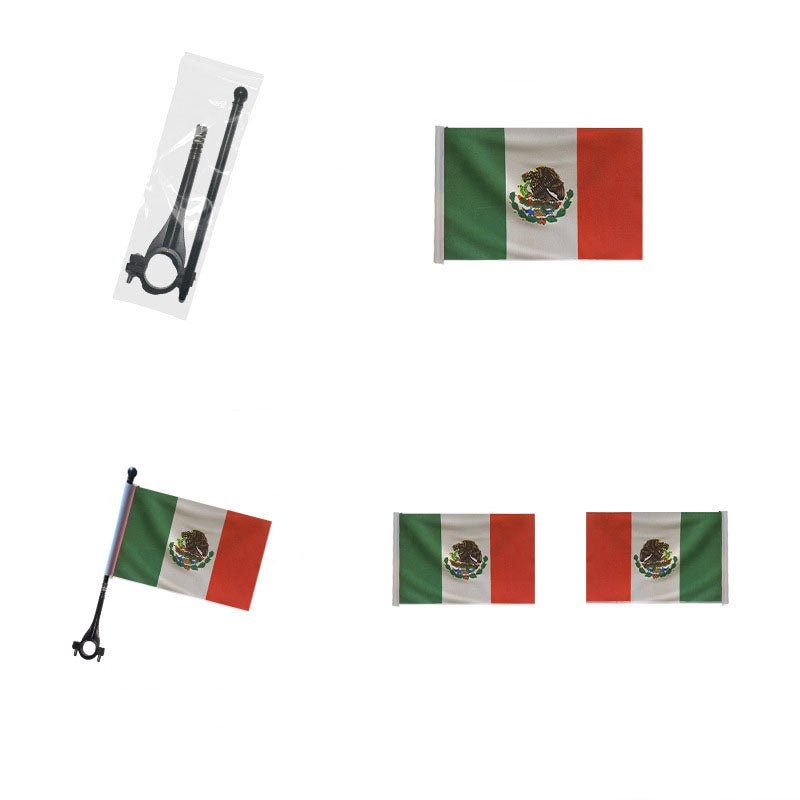 World Cup Cheering Bicycle Flag - Yorkn Inc✅
