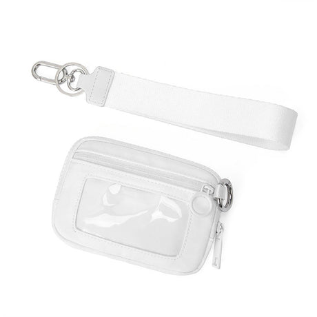 Wrist Strap Clear Zipper Pouch - Yorkn Inc✅