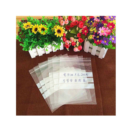 Write - on White Block Resealable Bags - Yorkn Inc✅