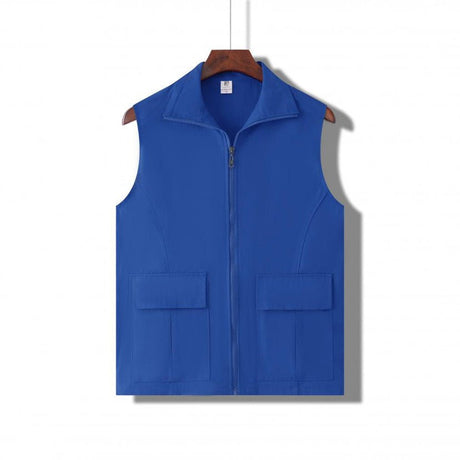 Zipper Cotton Vest - Yorkn Inc✅