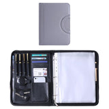 Zippered Leather Organizer Binder - Yorkn Inc✅